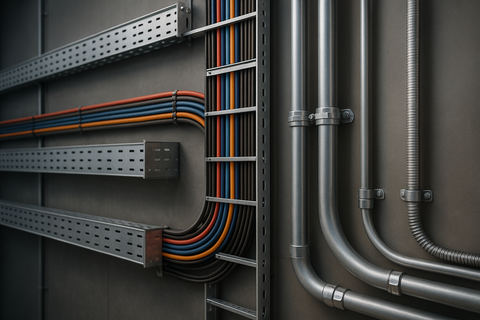 Cable Trays, Ladders & Conduits